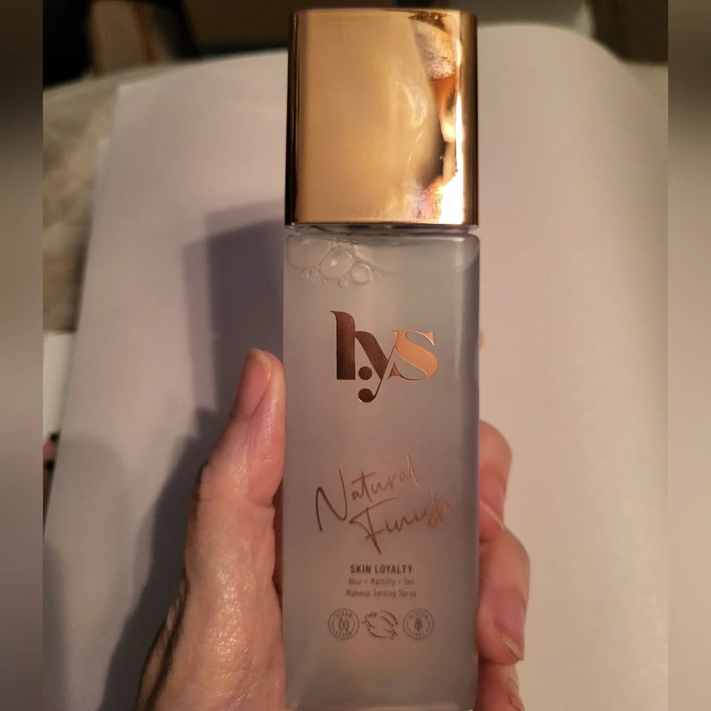 LYS Beauty Natural Finish Skin Loyalty Blur+Mattify+Set Makeup Setting Spray NIB
